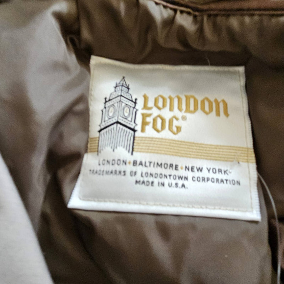 Vintage Khaki Trench Coat Size 42 - Picture 4 of 6